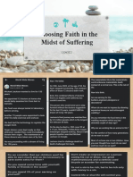 Choosing Faith in The Midst of Suffering