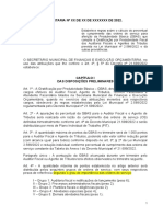 Regras cálculo GBAS Auditores Fiscais