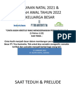 Run Down Natal Bersama PPT