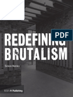 Simon Henley (Author) - Redefining Brutalism-RIBA Publishing (2017)