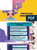 Posisi Dan Peran Indonesia Di Asean