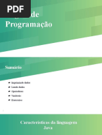 iNTRODUÃÃO AO JAVA