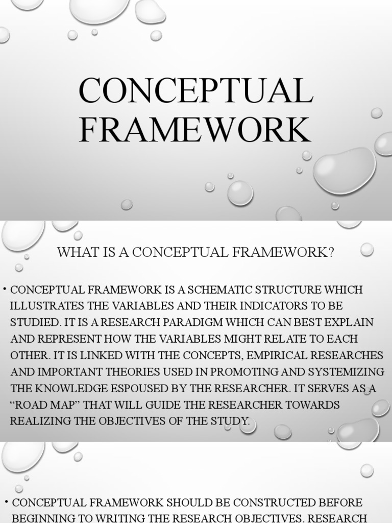 Conceptual Framework in Research Variables | PDF | Cognition | Behavior ...