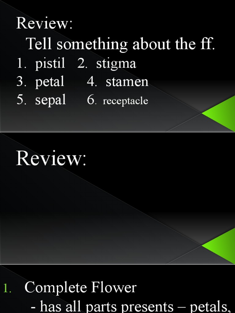 Classification of Flowers PDF