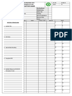 Daftar Absensi Meeting