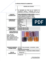 PDF Ficha Tecnica de Producto Alimenticio - Compress
