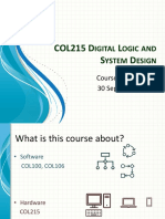 Introduction to Digital Logic and System Design Course