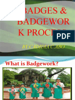 Badges & Badgework Process