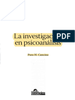 Cancina - La Investigacion en Psicoanalisis - Cap 4