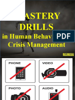 Mastering Human Behavior and Crisis Management Drills