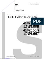 LCD Color Television: 42WL55A 42WL55E 42WL55R 42WL55T