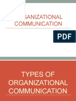 Chap 11 ORGANIZATIONAL COMMUNICATION