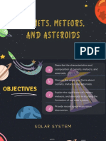 Asteroids Comets