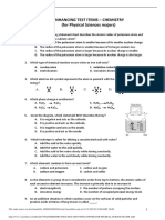 Chemistry Practice Test With Answer For Physical Science Major 1 PDF