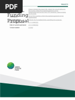 Green Climate Fund Proposal Template | PDF | Climate Resilience ...