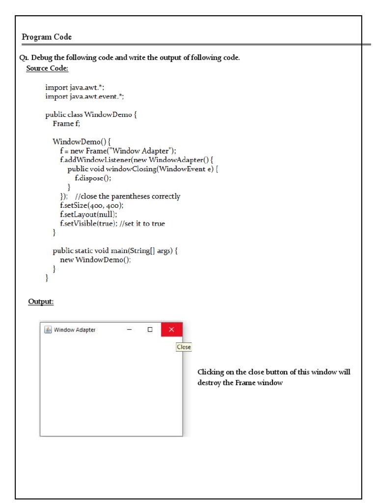 Advanced Java Practical 13 | PDF