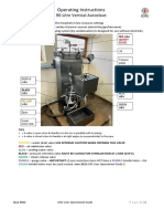 User Operational Guide - 90 Liter Autoclave EN-AR