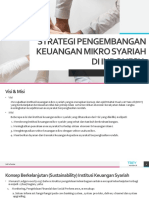  Strategi Keuangan Mikro Syariah