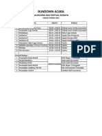 Rundown Acara