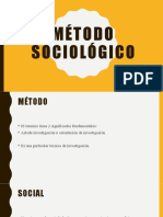 Método Sociológico Tere