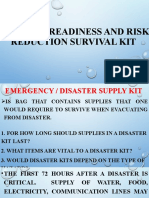 Disaster Readiness and Risk Reduction Management