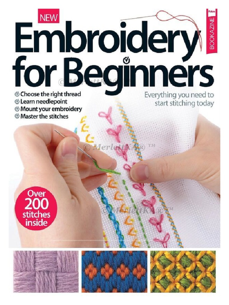 Intro to Embroidery