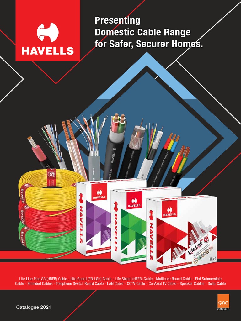 Havells Wire Catalogue June 2021 PDF Electrical Conductor