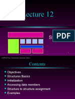 Lecture 12 Structures