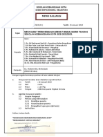 MEMO DALAMAN Perkhemahan Tahun 6 SK Kota