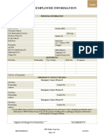 TERC HR - Form 003 v1 - New Employee Information Form