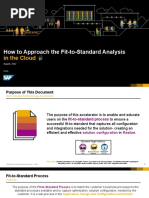 S4H - 074 How To Approach Fit To Standard Analysis - Cloud