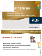 Tema 1 - Funciones Reales de N-Variables Reales-1