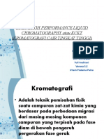 HPLC (High Performance Liquid Chromatography Atau KCKT