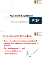 ML Unit - 3 DimensionalitY Reduction