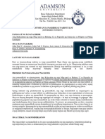 Informed Consent (TAGALOG) | PDF