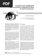 RESUMO DOS MEIOS A MEDIAÇÃO