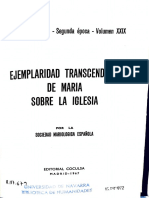 EM XXIX Significado Salvífico de Maris Cómo Tipo de La Iglesia