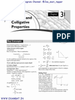 Solution & Colligative Properties Complete Chapter Notes For IIT