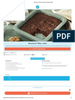 Brownie de Micro-Ondas - Receitas Nestlé