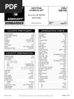 CRJ 550-700 Normal Checklist