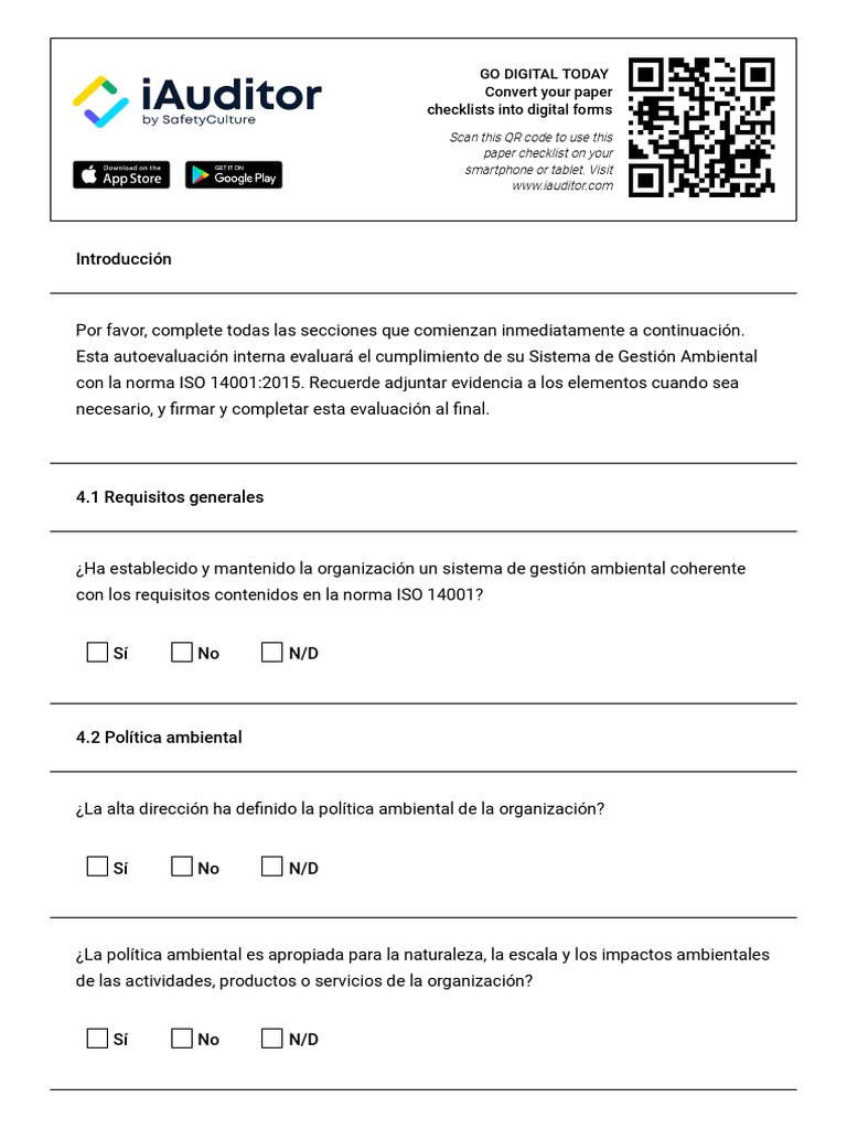 Guía ISO 14001:2015 para Empresas | PDF | Entorno natural | Ciencias de ...
