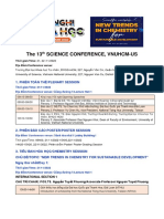 Conference Program - Chemistry Session