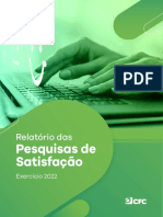 Relatorio Pesquisas Satisfacao 2022