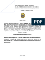 Ai-. Directiva General Normas y Procedimientos en Materia de Prevencion de Drogas