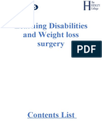 Learning Disabilities and Weight Loss Surgery