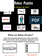 15 Rebus Puzzles