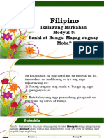 Filipino 6-Anyo NG Pangungusap