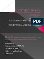 Land Law Presentation