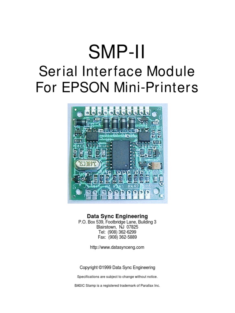 EPSON Mini Printer | PDF | Printer (Computing) | Manufactured Goods