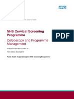 NHSCSP Colposcopy Management 2019